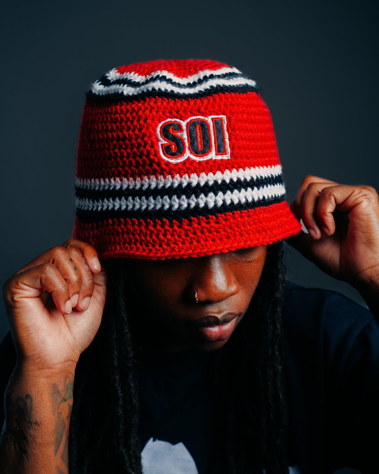 Crochet Red Legacy Hat