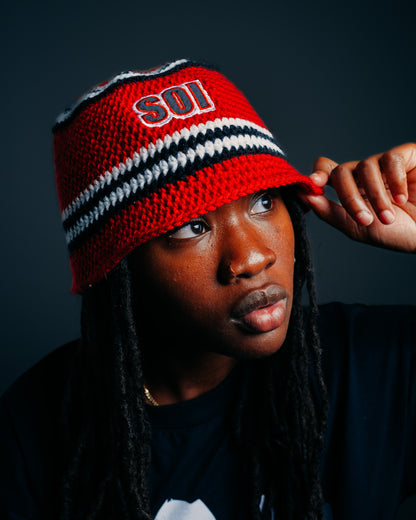 Crochet Red Legacy Hat